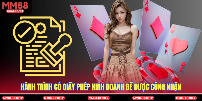 Hành trình có giấy phép kinh doanh để được công nhận